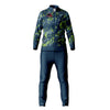 Shinestone Mens Tracksuit Set Sports Gym Training Suits Sportswear Sets with Full Zipper for Men